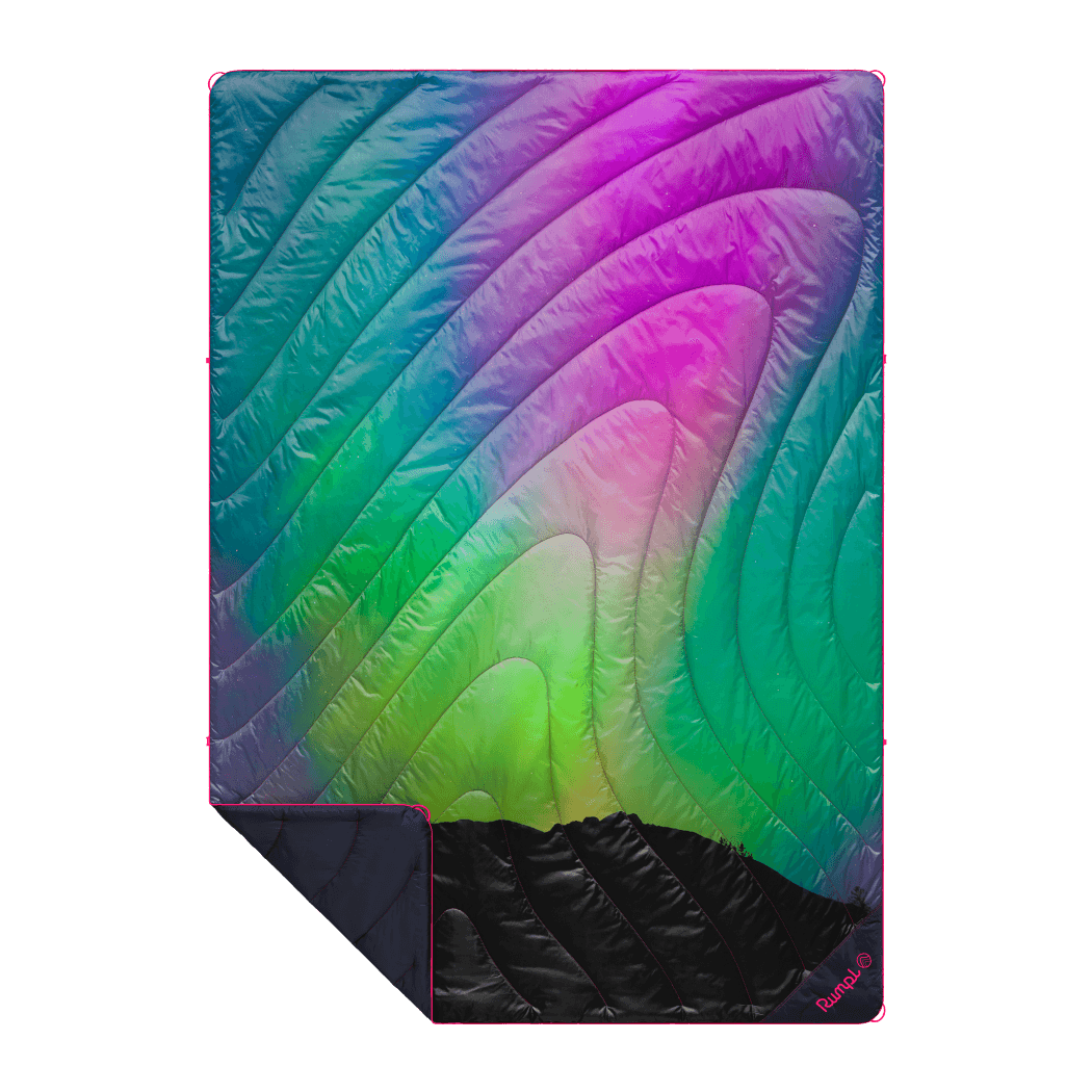 Rumpl Original Puffy Blanket - Northern Lights